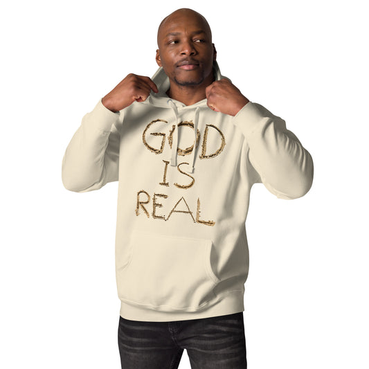 God Is Real Christian Inspirational Hoodie Unisex