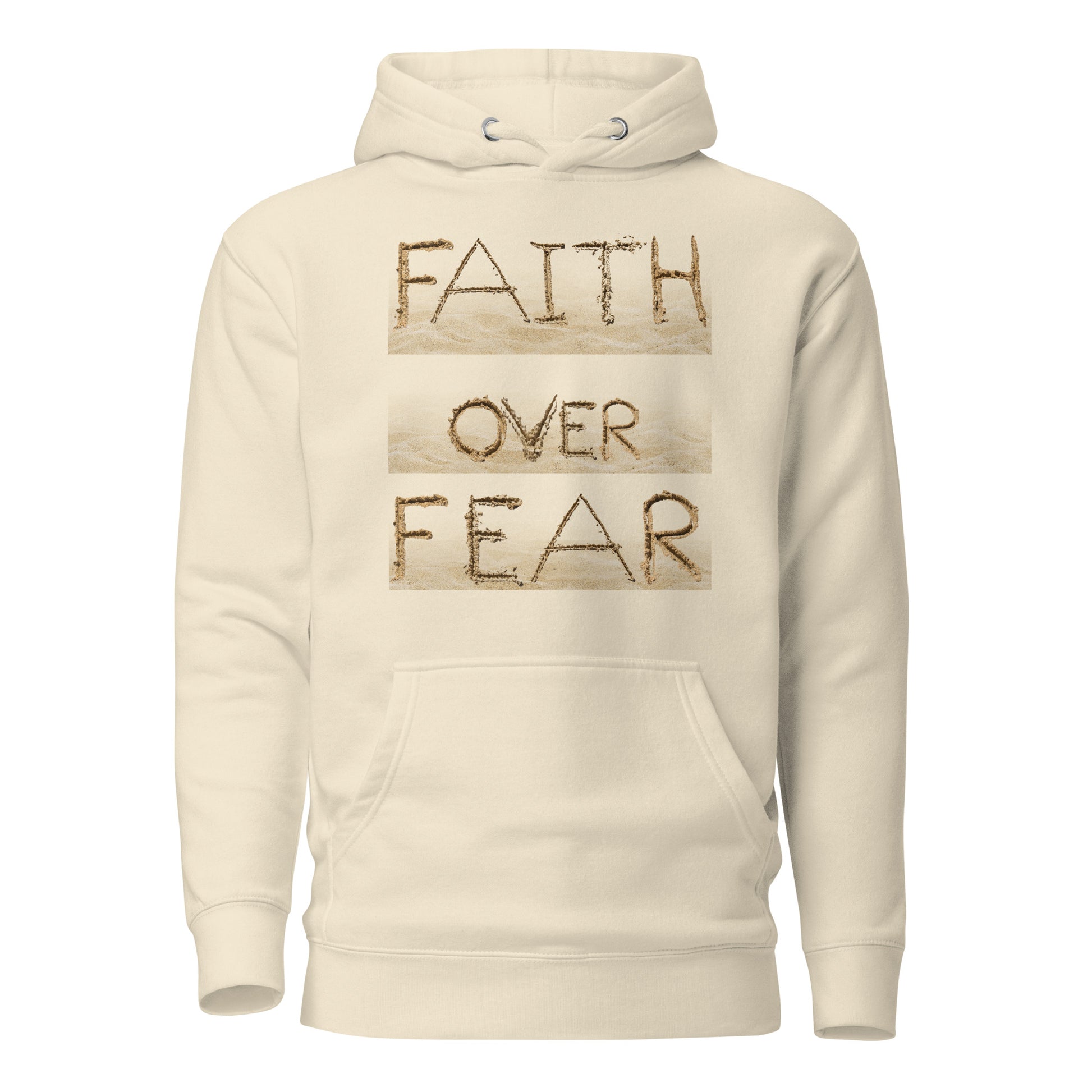 Faith Over Fear Christian Inspirational Hoodie Unisex