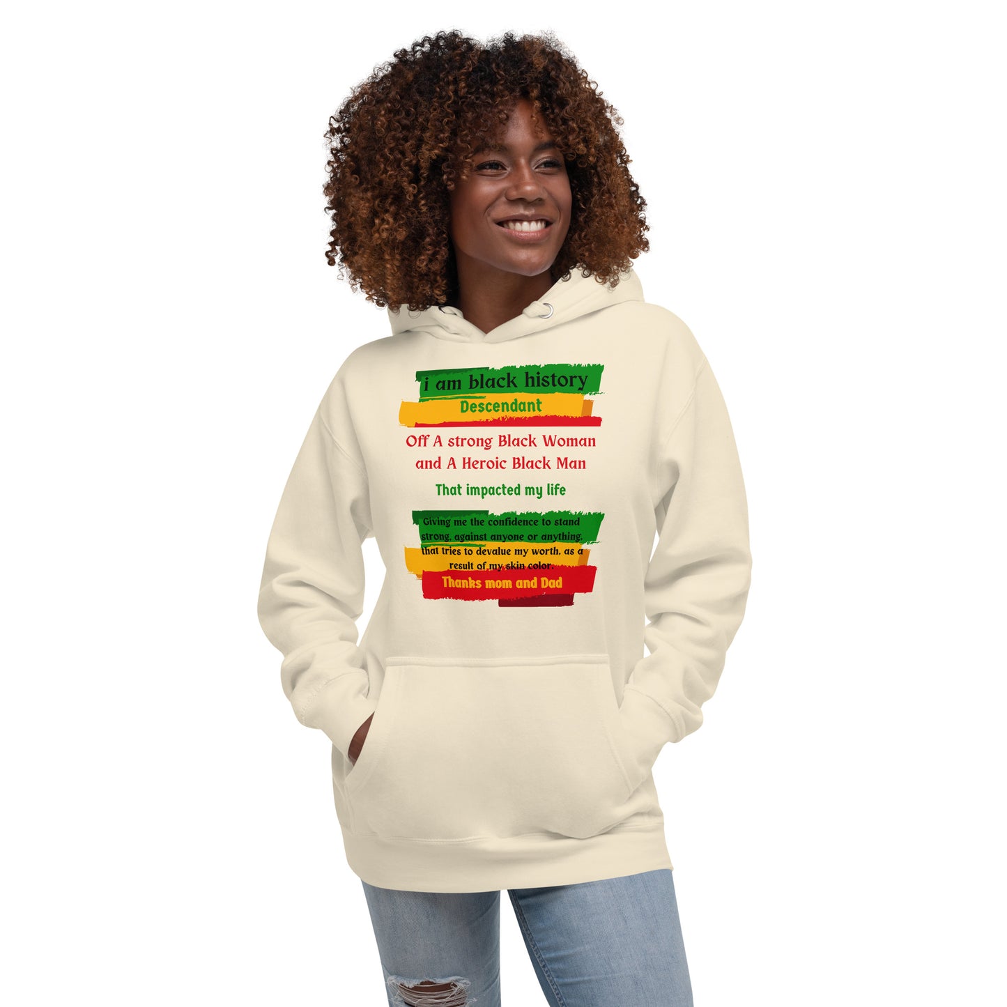 Black History Motivational Hoodie Unisex