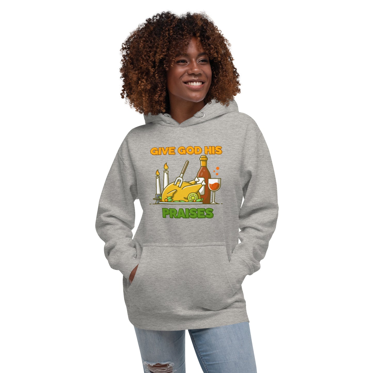 Inspirational hoodie for the holidays unisex