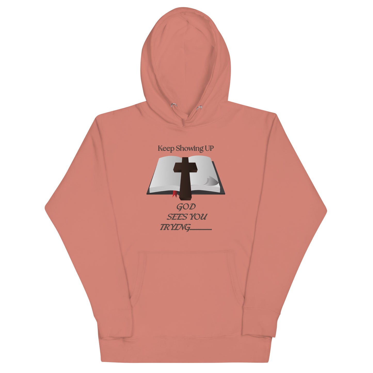 Keep Showing up Christina Inspirational Hoodie