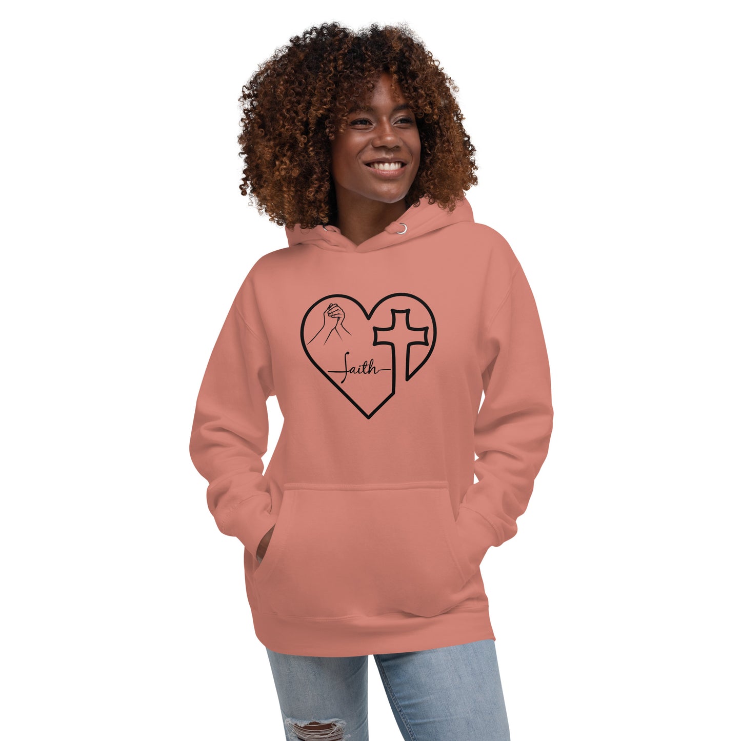 Faith Christian Inspirational Hoodie Unisex