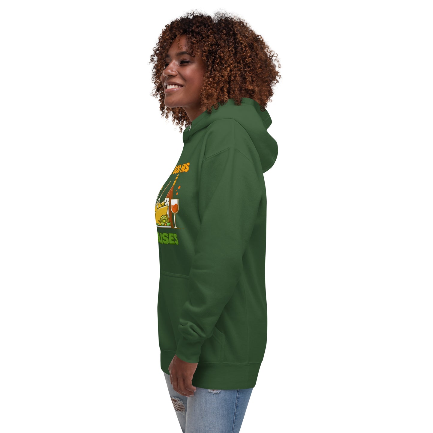 Inspirational hoodie for the holidays unisex