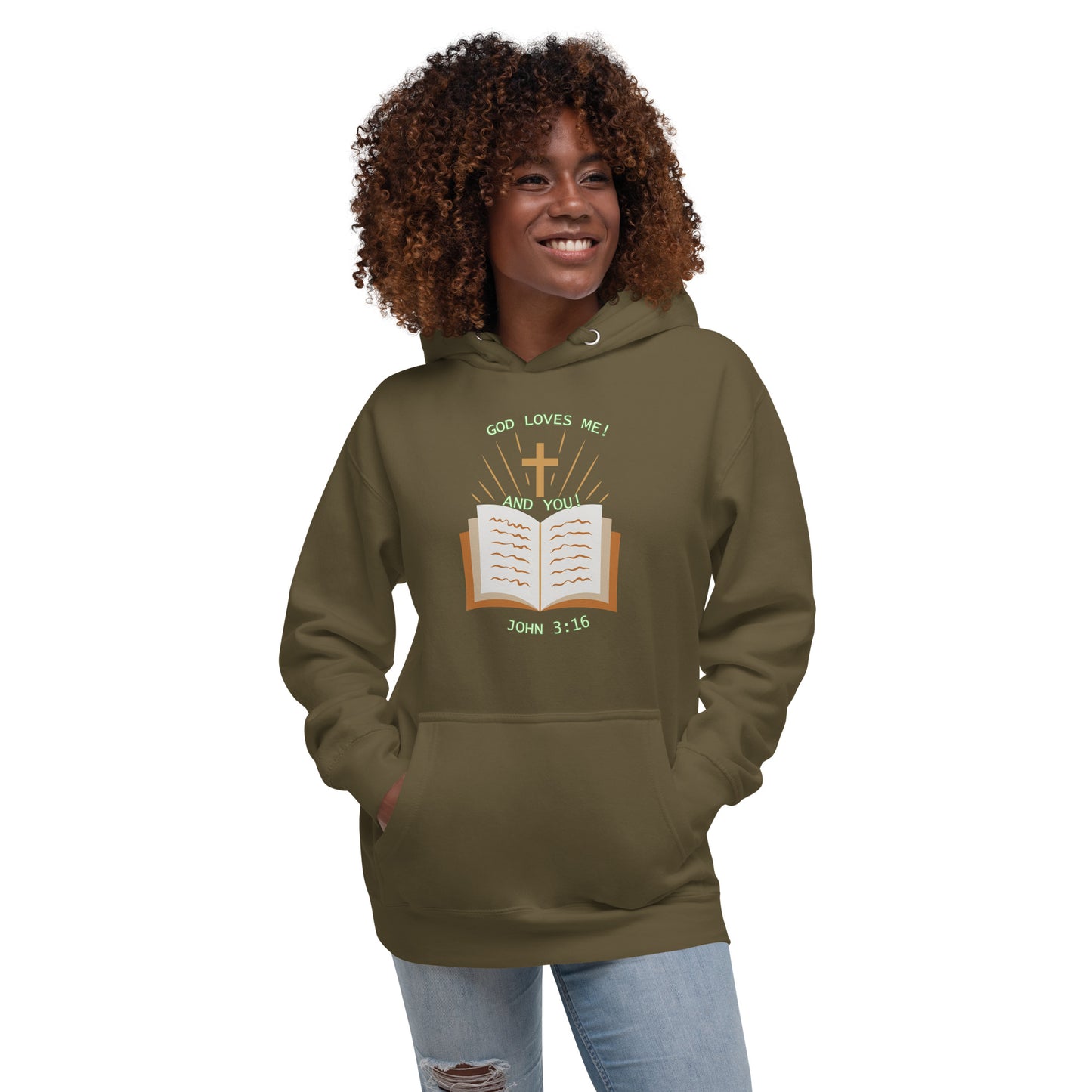 Christian Inspirational Hoodie Unisex