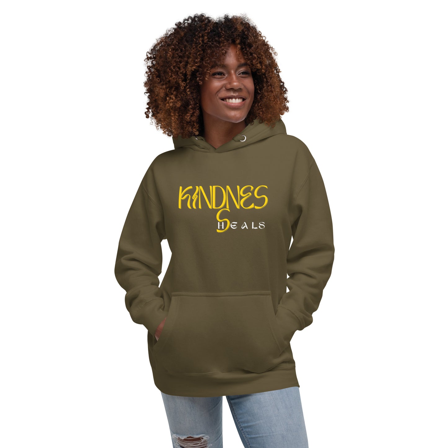 Kindness Heals Inspirational Hoodie Unisex