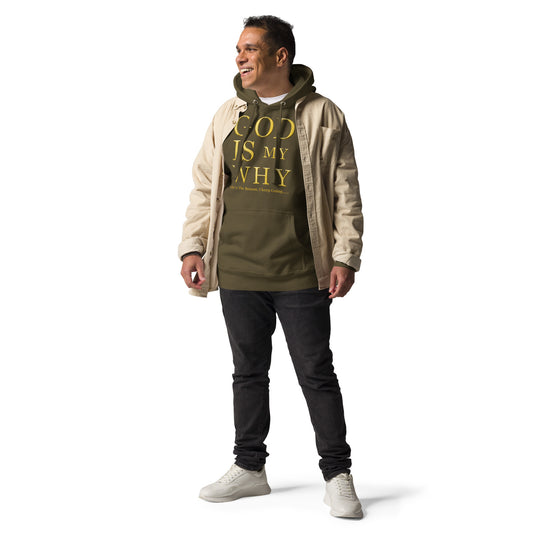 God Is My Why Christian Inspirational Hoodie Unisex