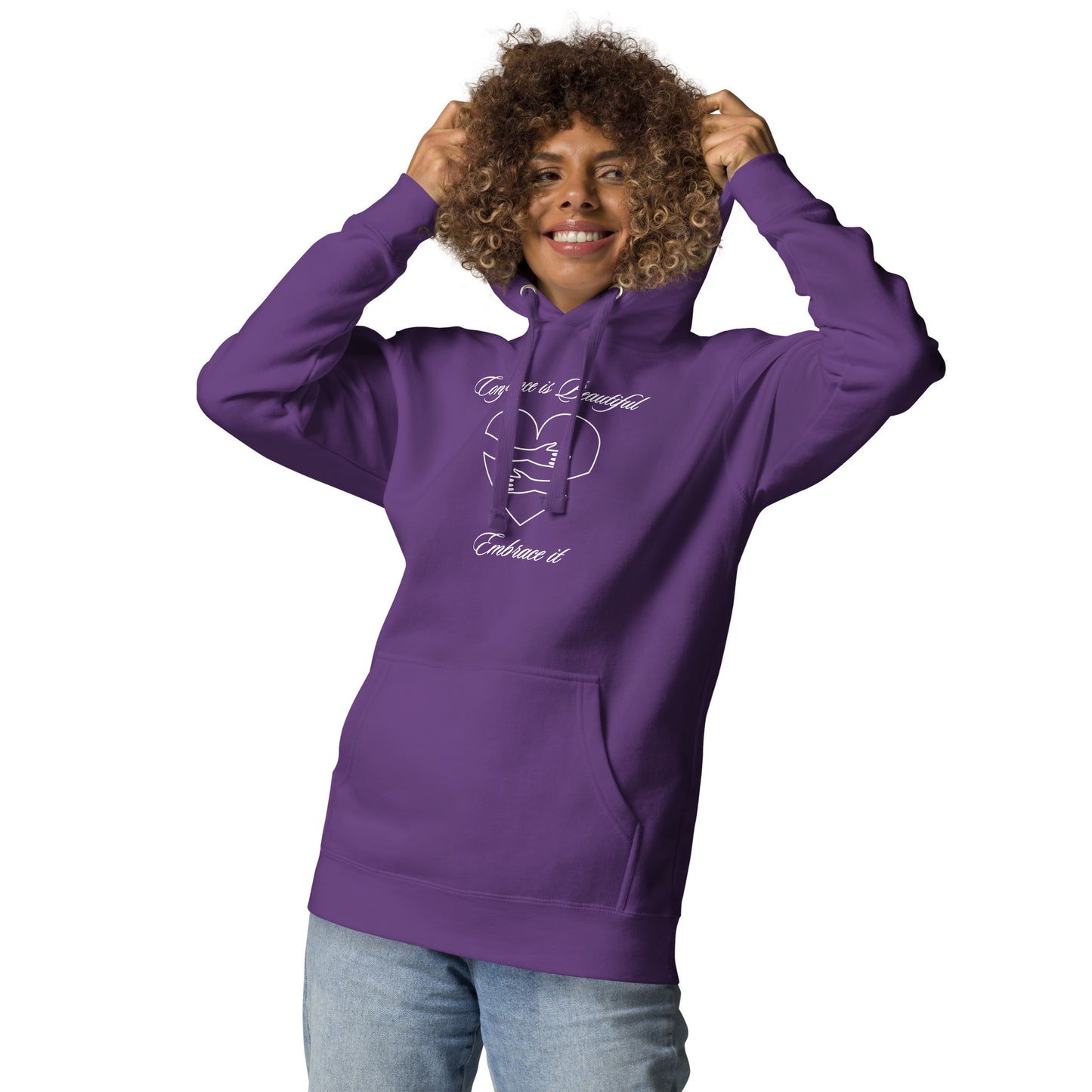 Confidence is Beautiful Embrace it Hoodie