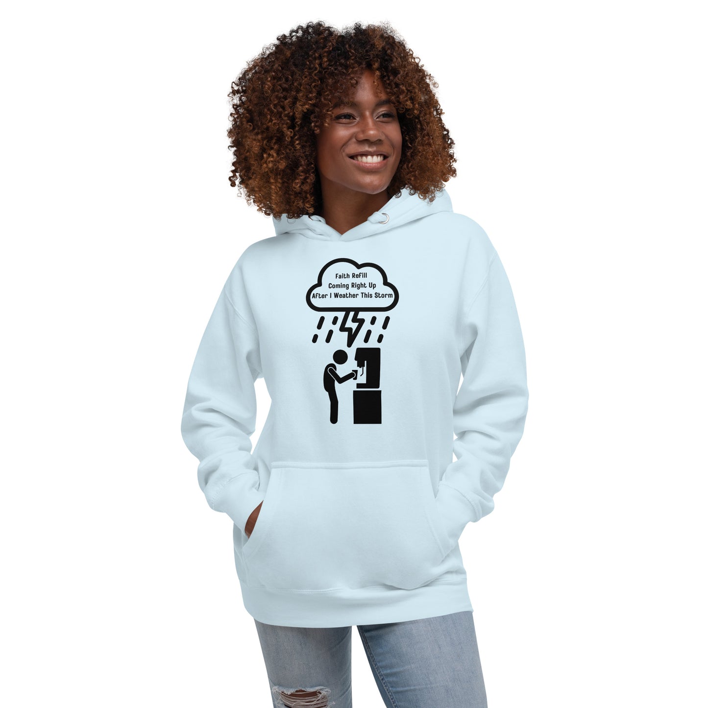 Faith Refill Inspirational Hoodie Unisex