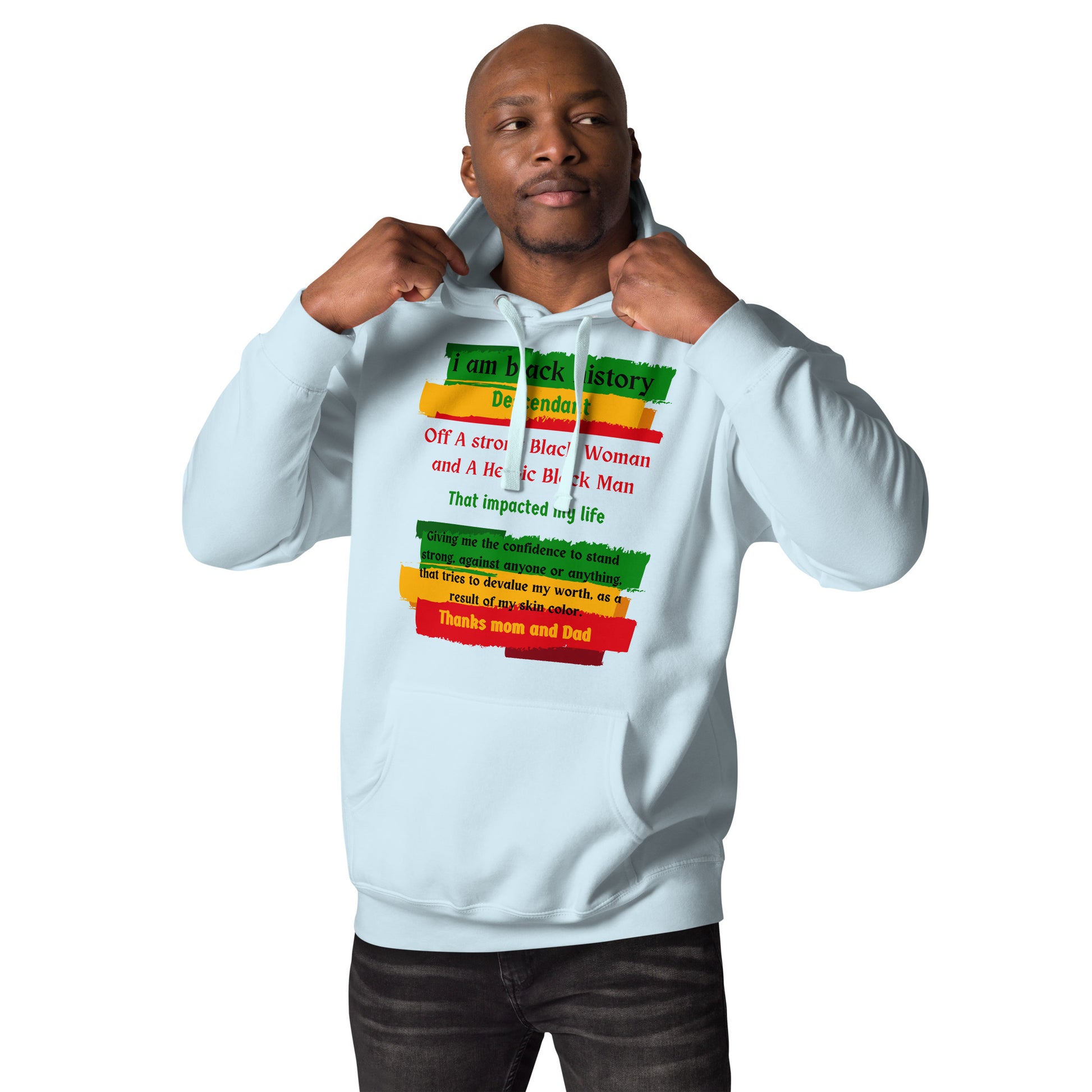 Black History Motivational Hoodie Unisex