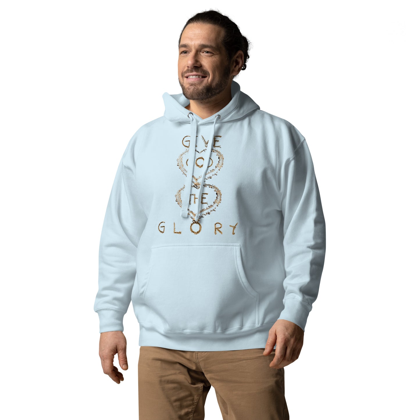 Give God The Glory Christian Inspirational Hoodie Unisex