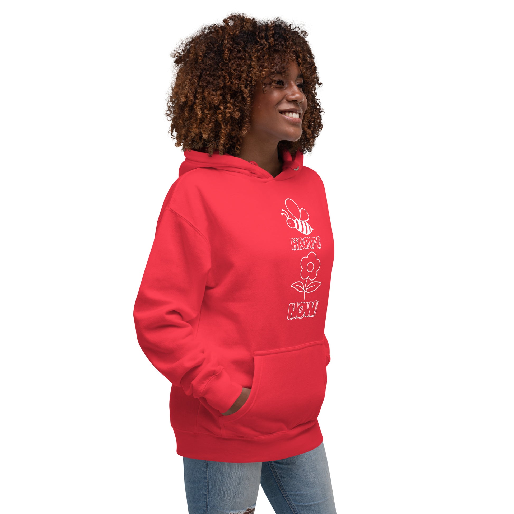 Be Happy Now Inspirational Motivational Hoodie