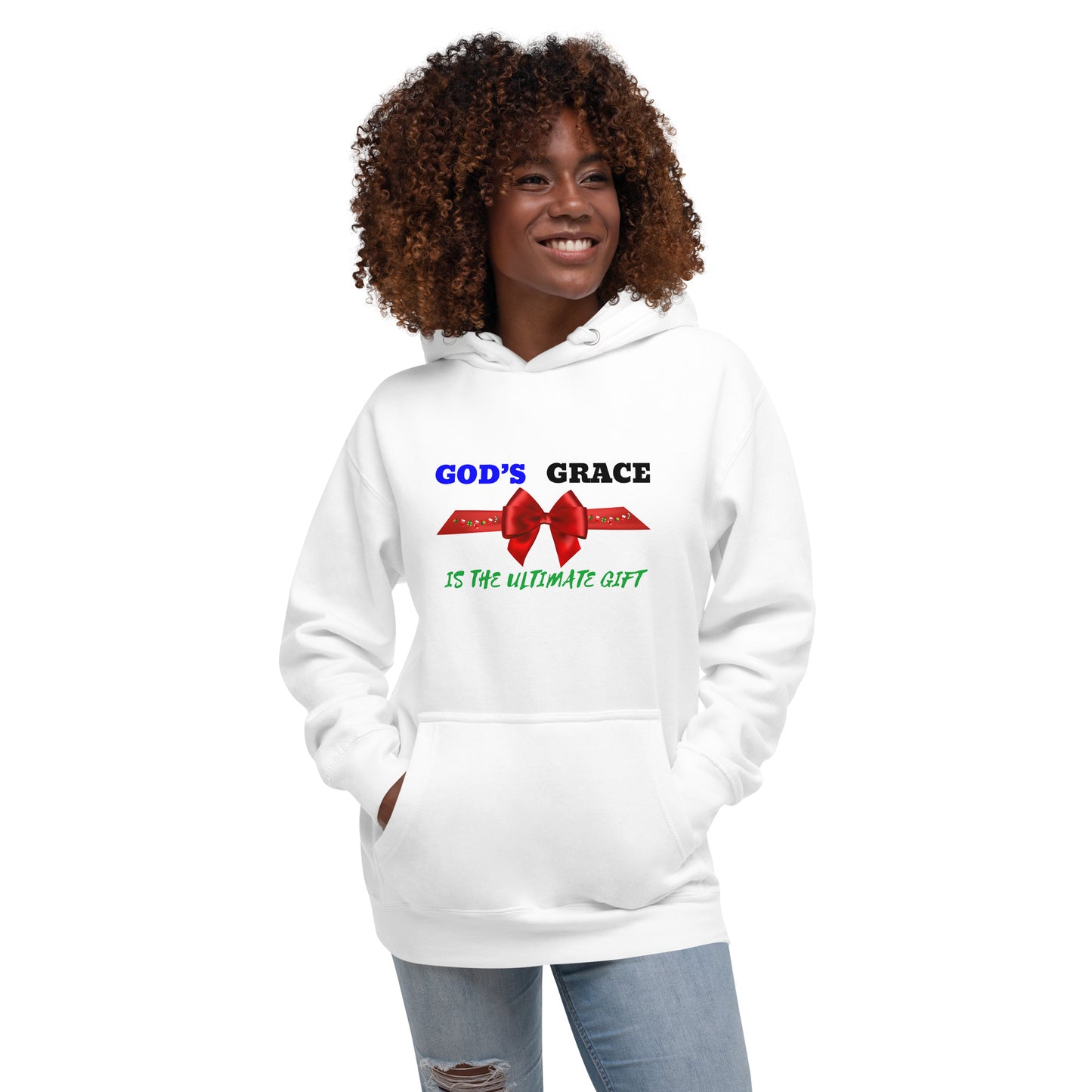 Inspirational hoodie for the holidays unisex