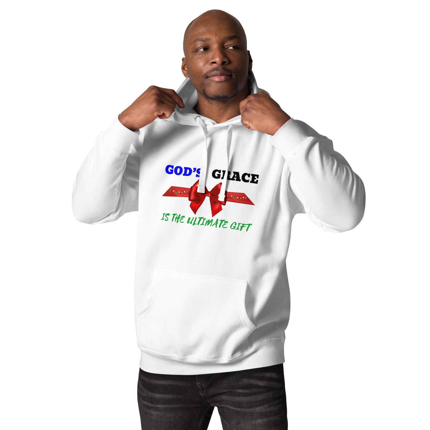 Inspirational hoodie for the holiday unisex