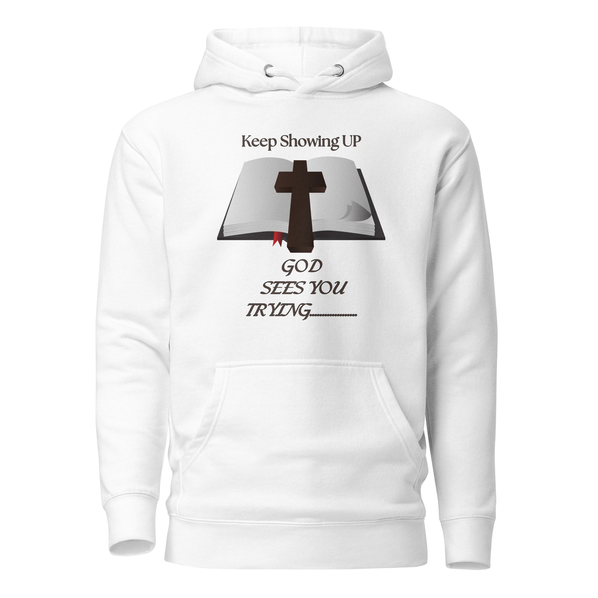 Keep Showing up Christina Inspirational Hoodie