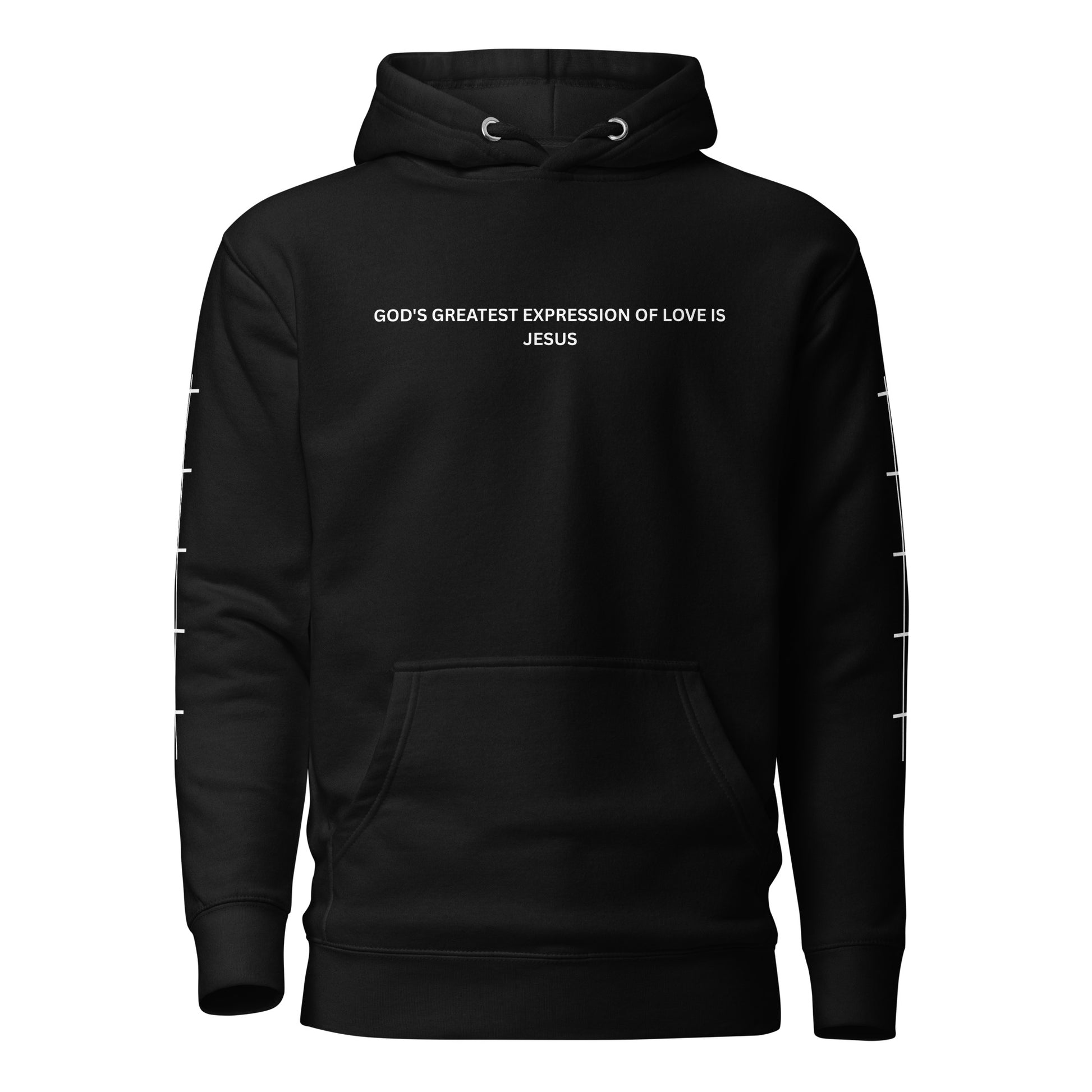 God's Greatest Expression of Love Is Jesus Christian Inspirational Hoodie Unisex | Faith-Based Hoodie