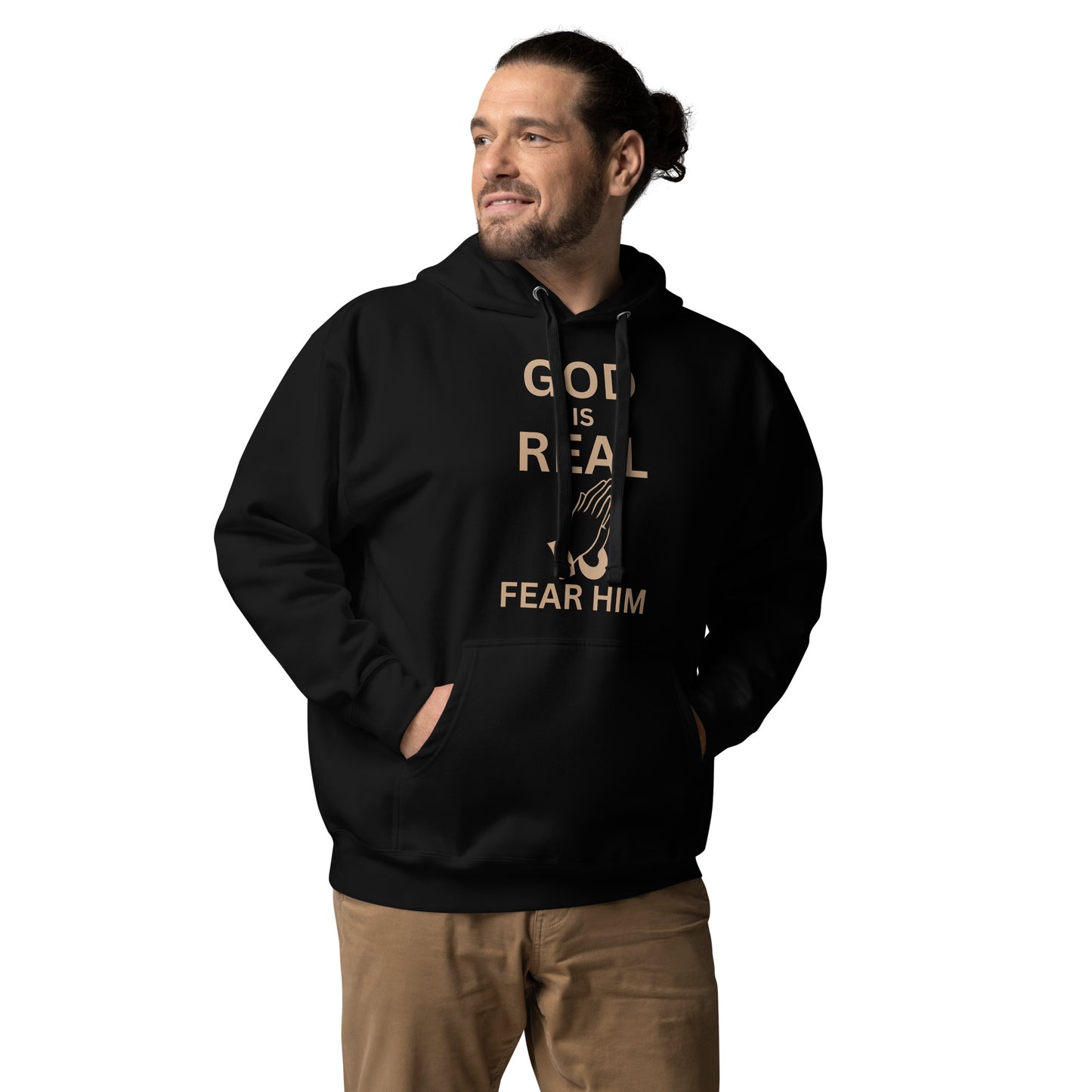 God is Real Christian Unisex Hoodie