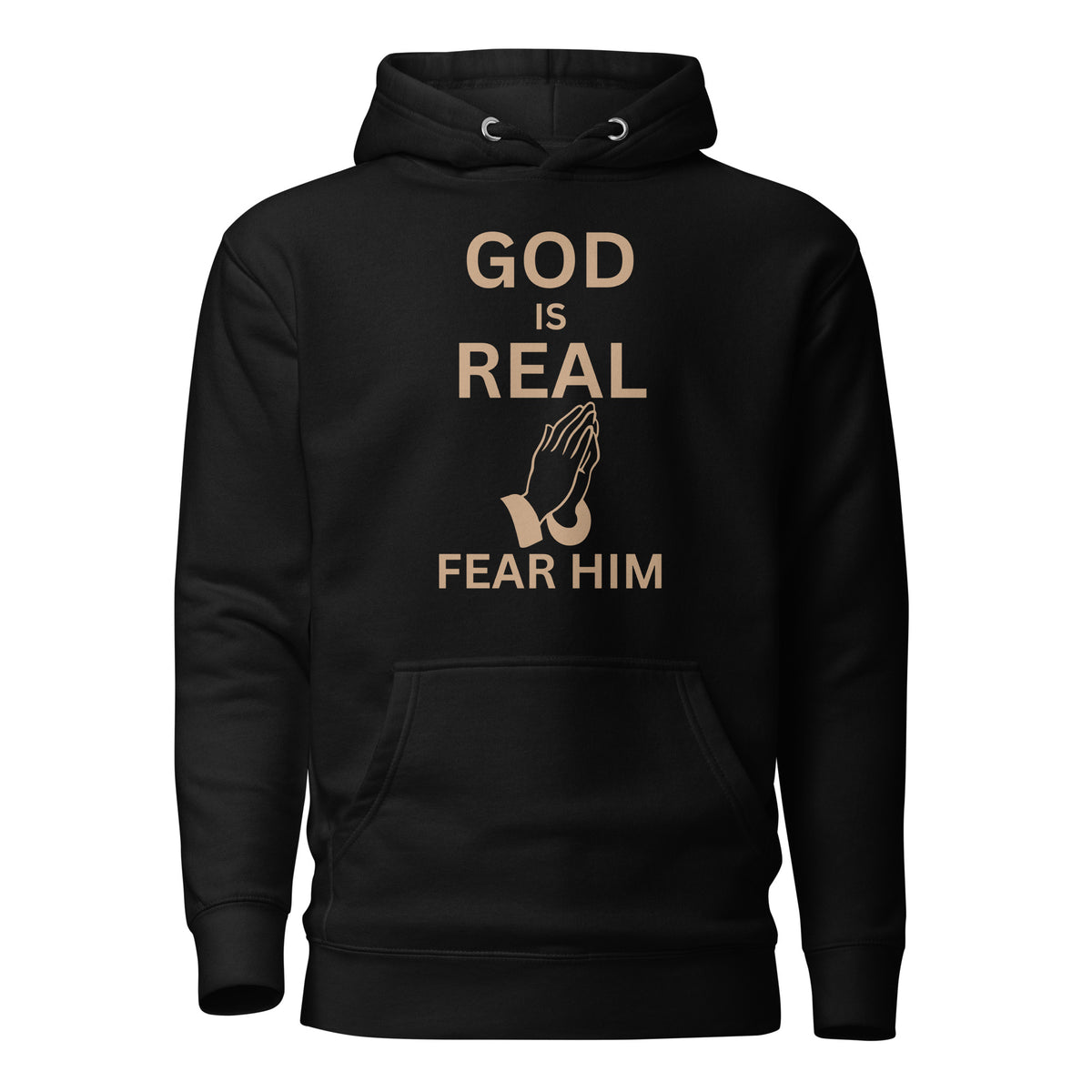 God is Real Christian Unisex Hoodie