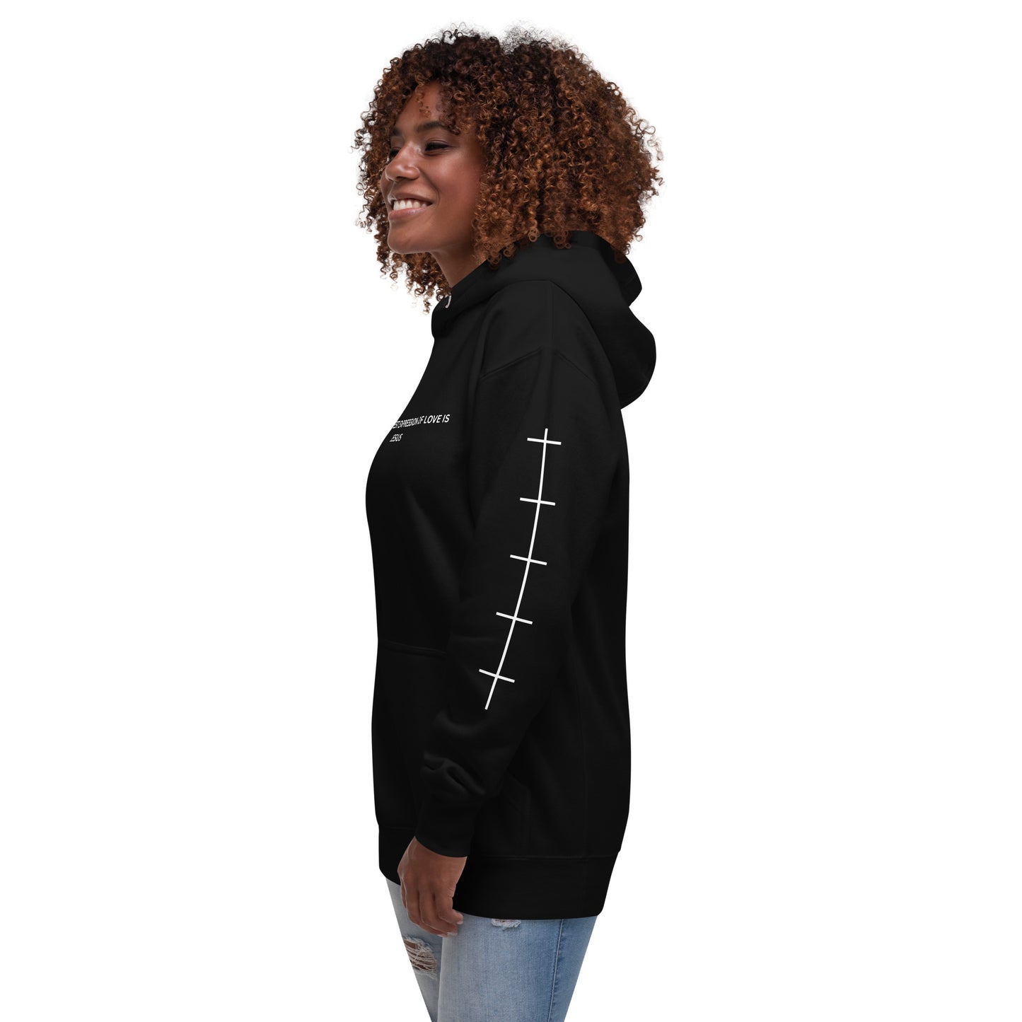 God's Greatest Expression of Love Is Jesus Christian Inspirational Hoodie Unisex | Faith-Based Hoodie