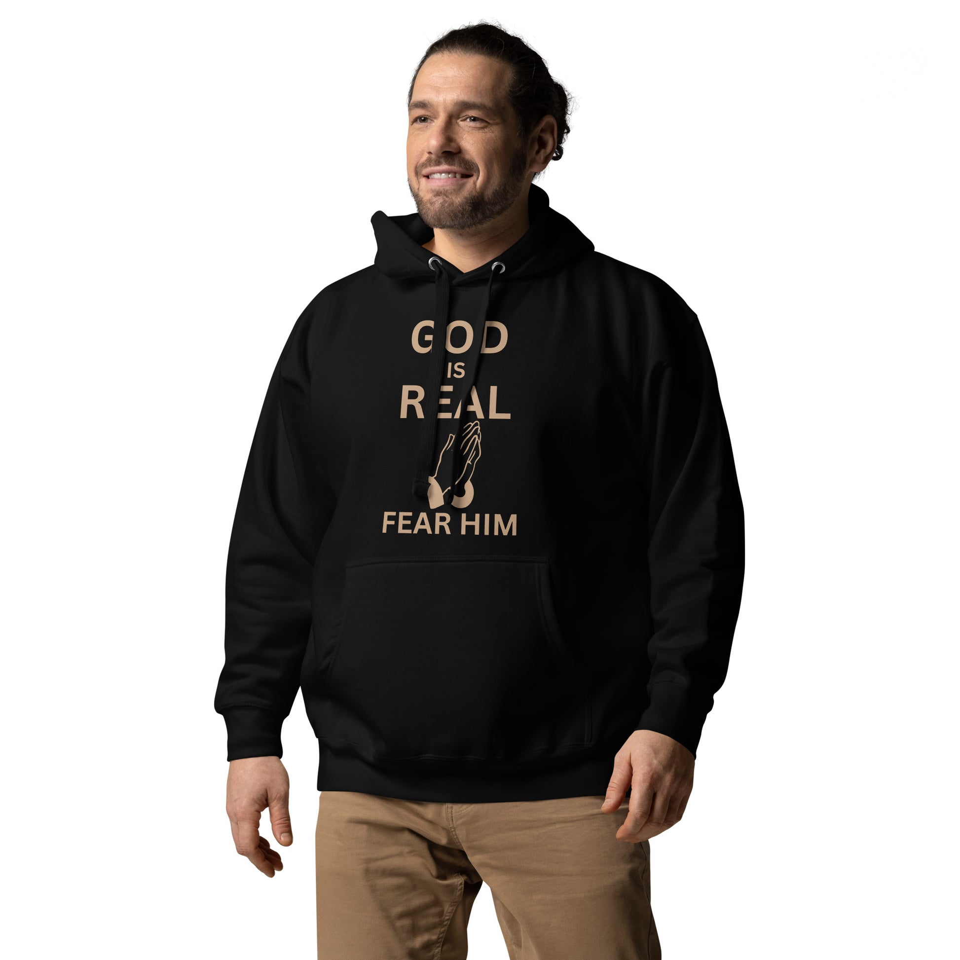 God is Real Christian Unisex Hoodie