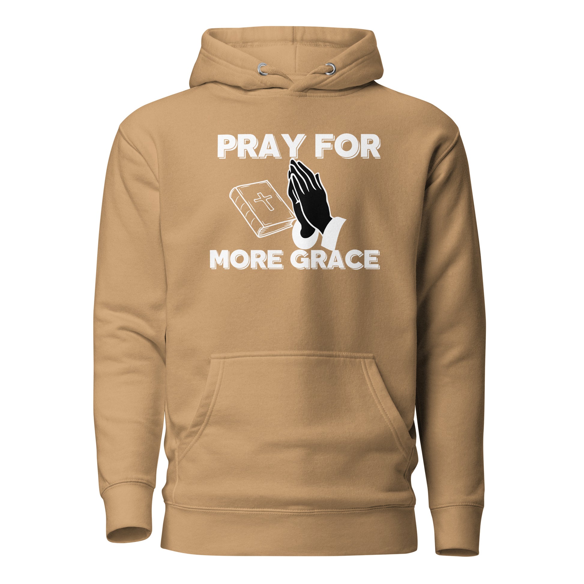 Pray for More Grace Christian Inspirational Unisex Hoodie
