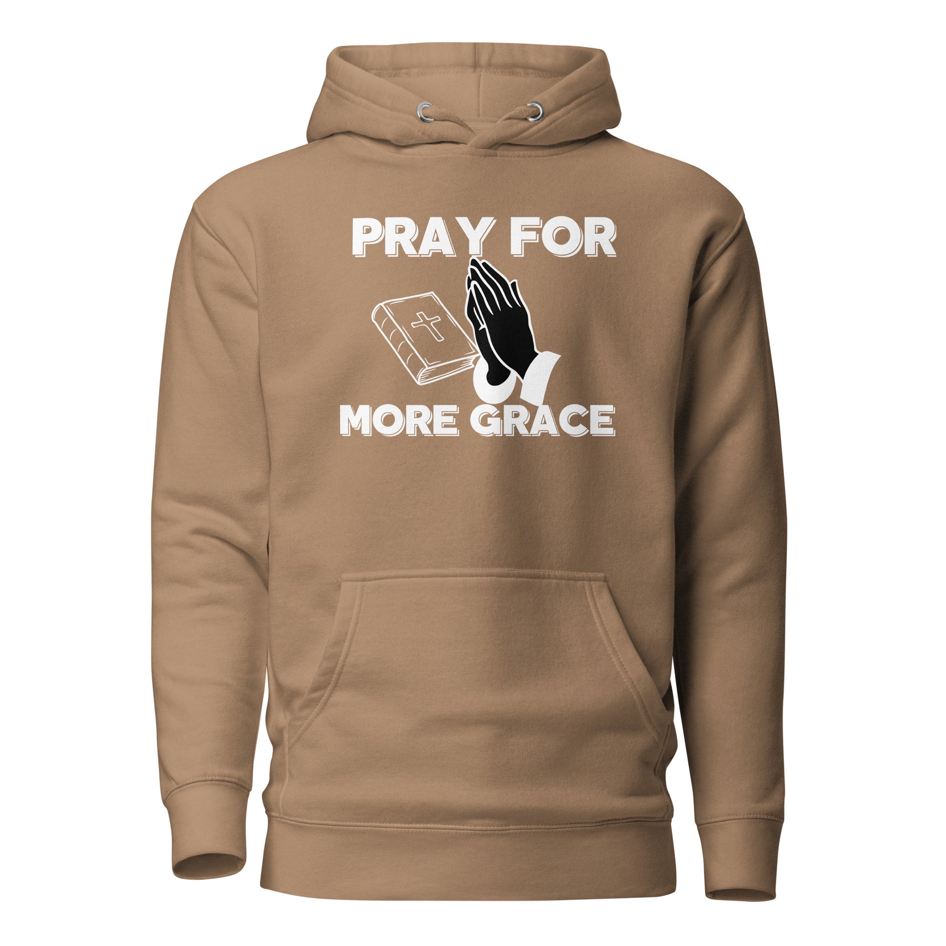 Pray for More Grace Christian Inspirational Unisex Hoodie