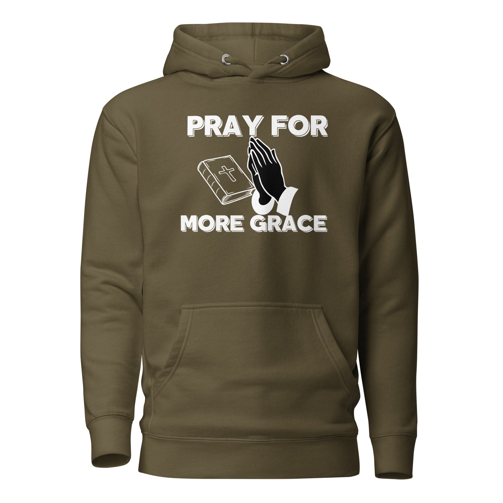 Pray for More Grace Christian Inspirational Unisex Hoodie