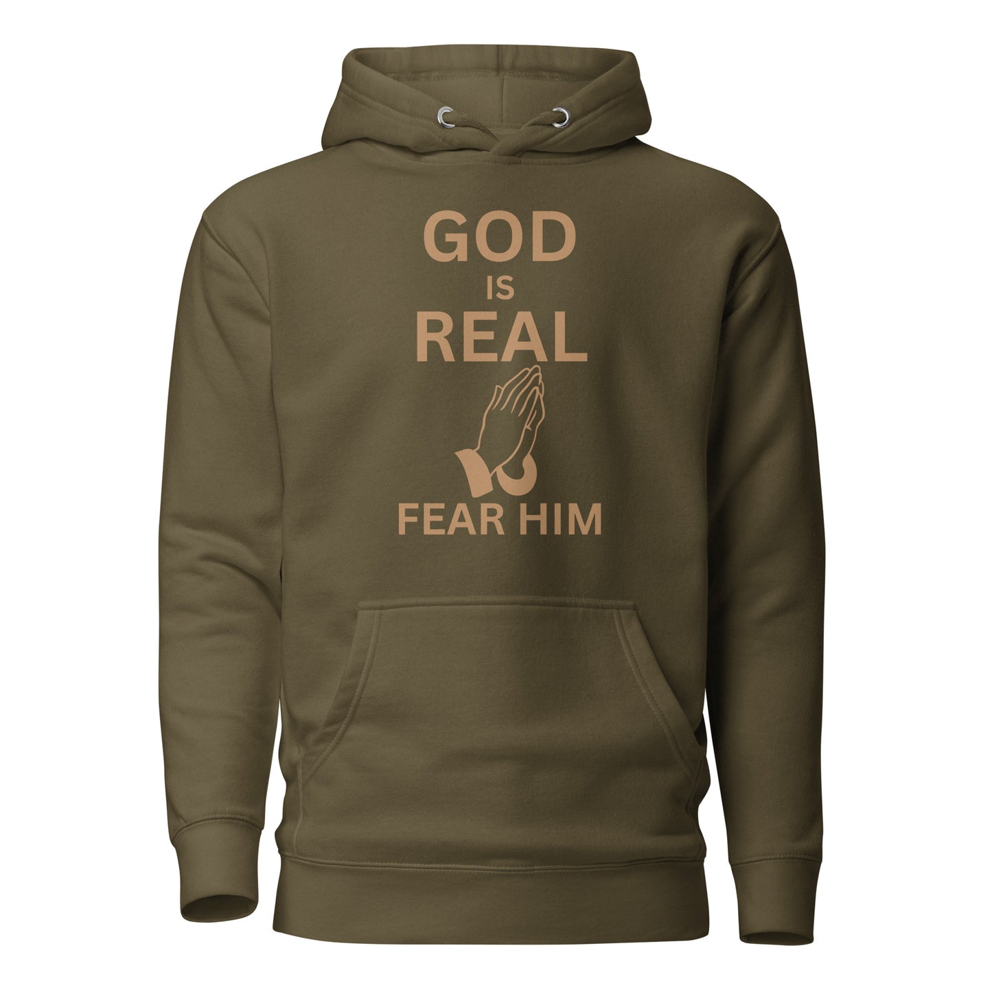 God is Real Christian Unisex Hoodie