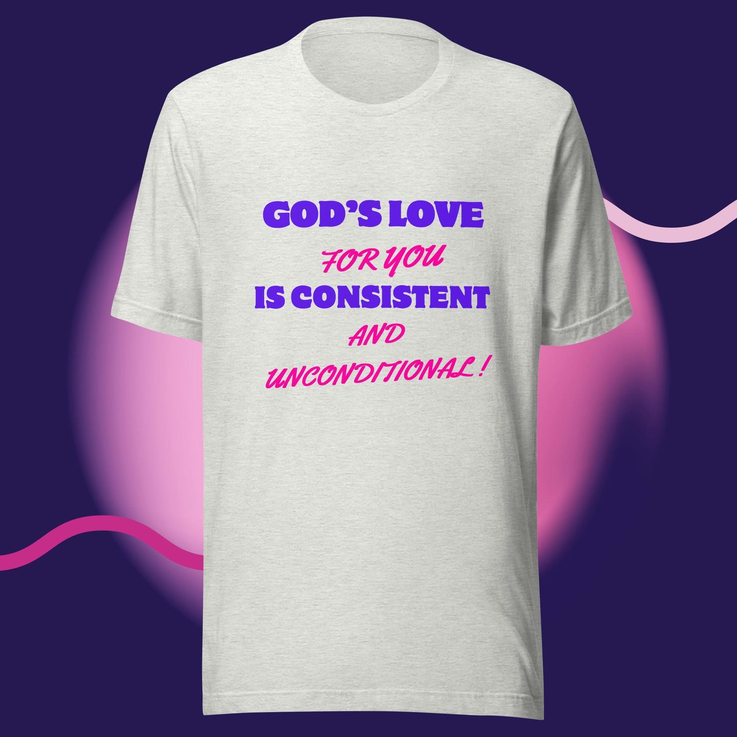 Valentine's Day Inspirational T-Shirts  Bella Canvas 3001