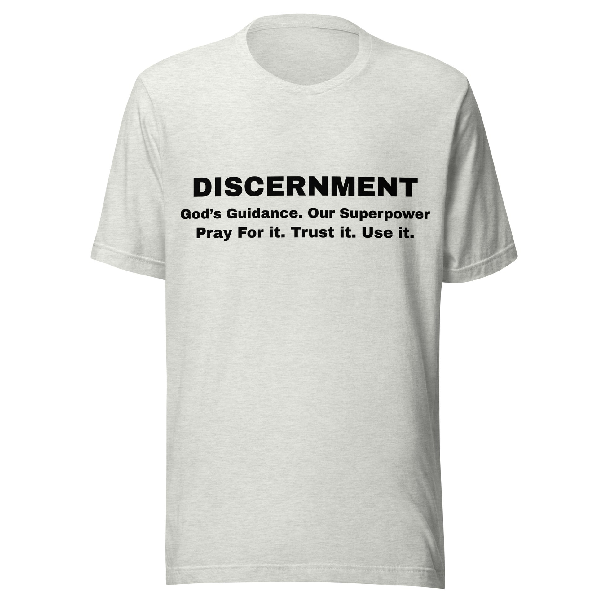 Discernment Christian T-Shirt | God's Guidance Faith Inspirational Unisex T Shirt