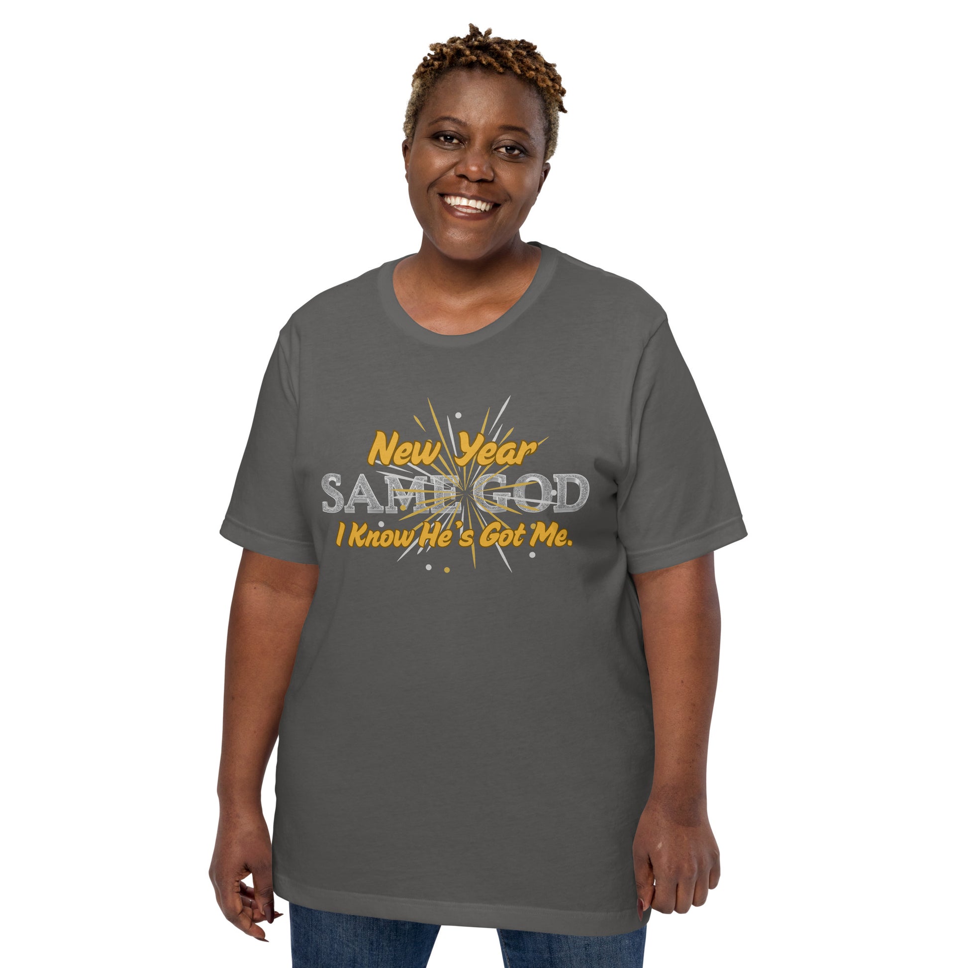 New Year 2026 T Shirt- New Year Same God Inspirational Unisex T Shirt