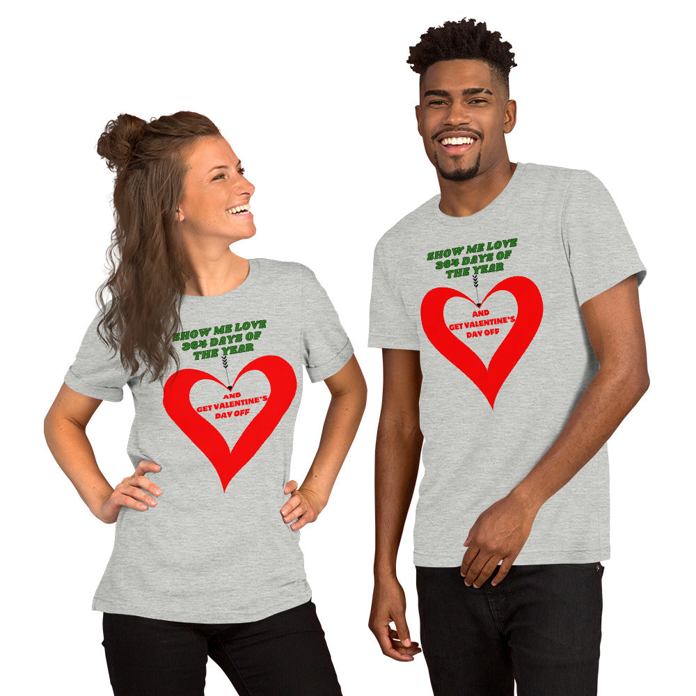 Valentine's Day T Shirt Unisex