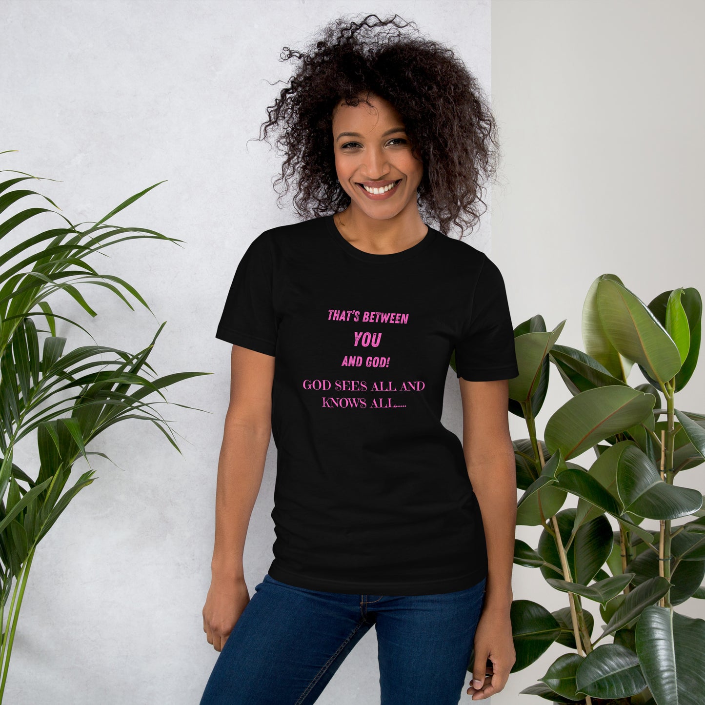 Christian Inspirational Unisex  T Shirt  Bella  Canvas 3001