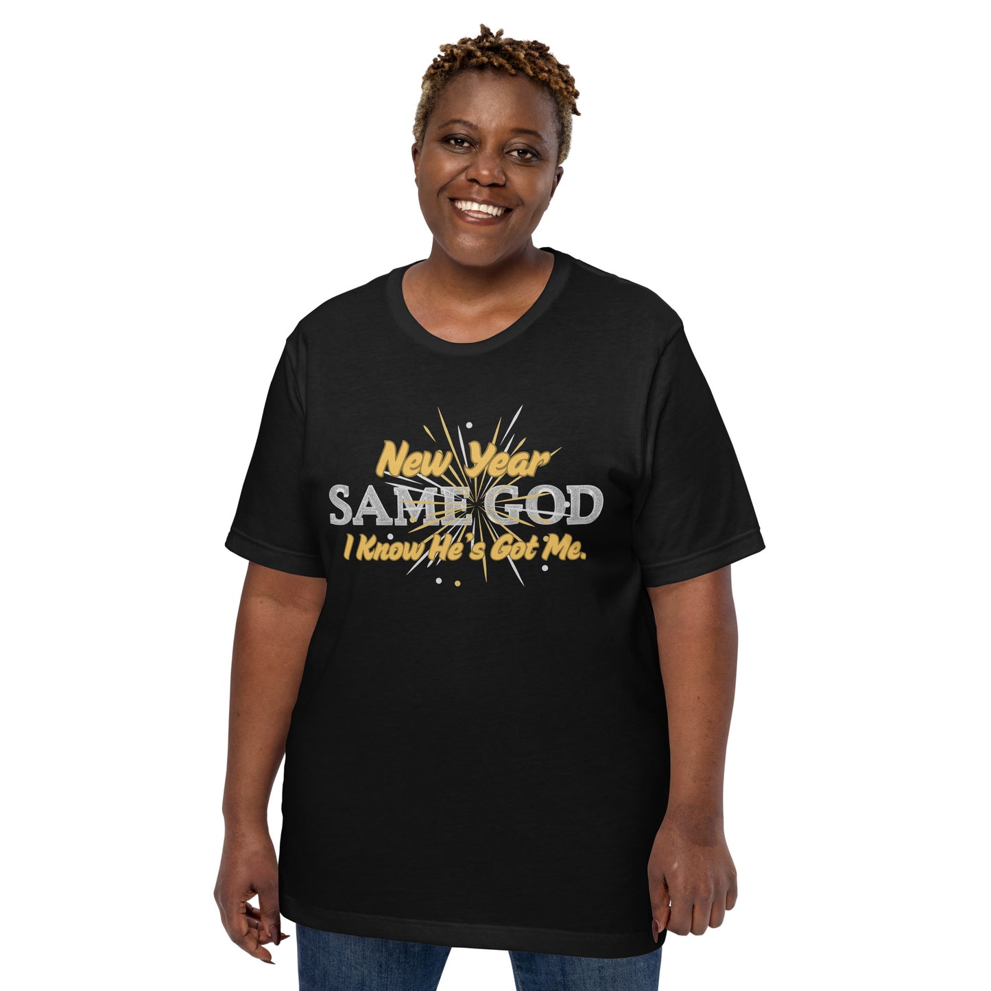 New Year 2026 T Shirt- New Year Same God Inspirational Unisex T Shirt