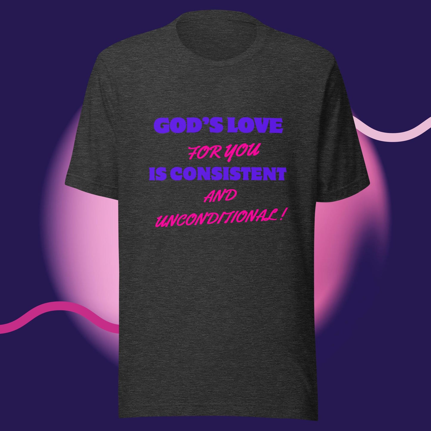 Valentine's Day Inspirational T-Shirts  Bella Canvas 3001