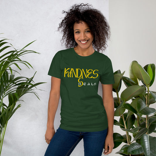 Kindness Heals Inspirational T Shirt