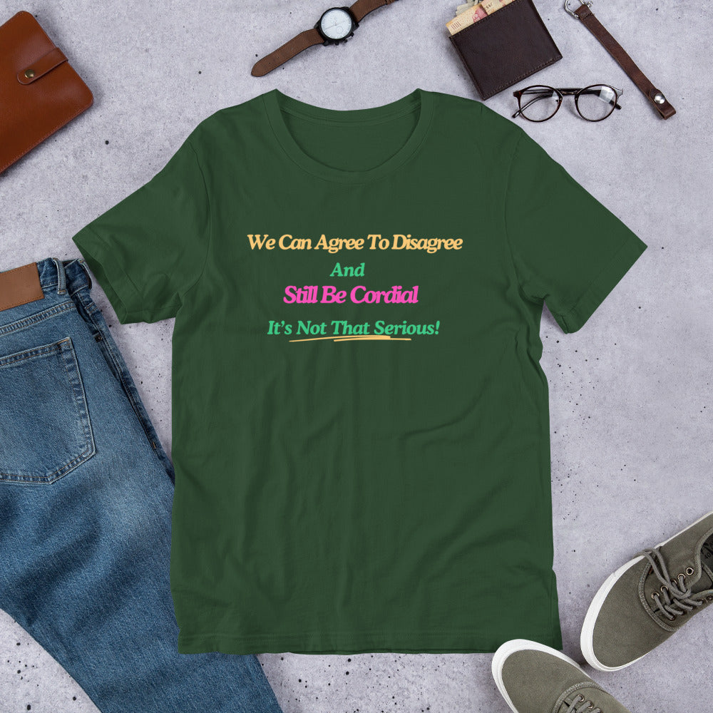 Agree To Disagree Motivational T Shirt