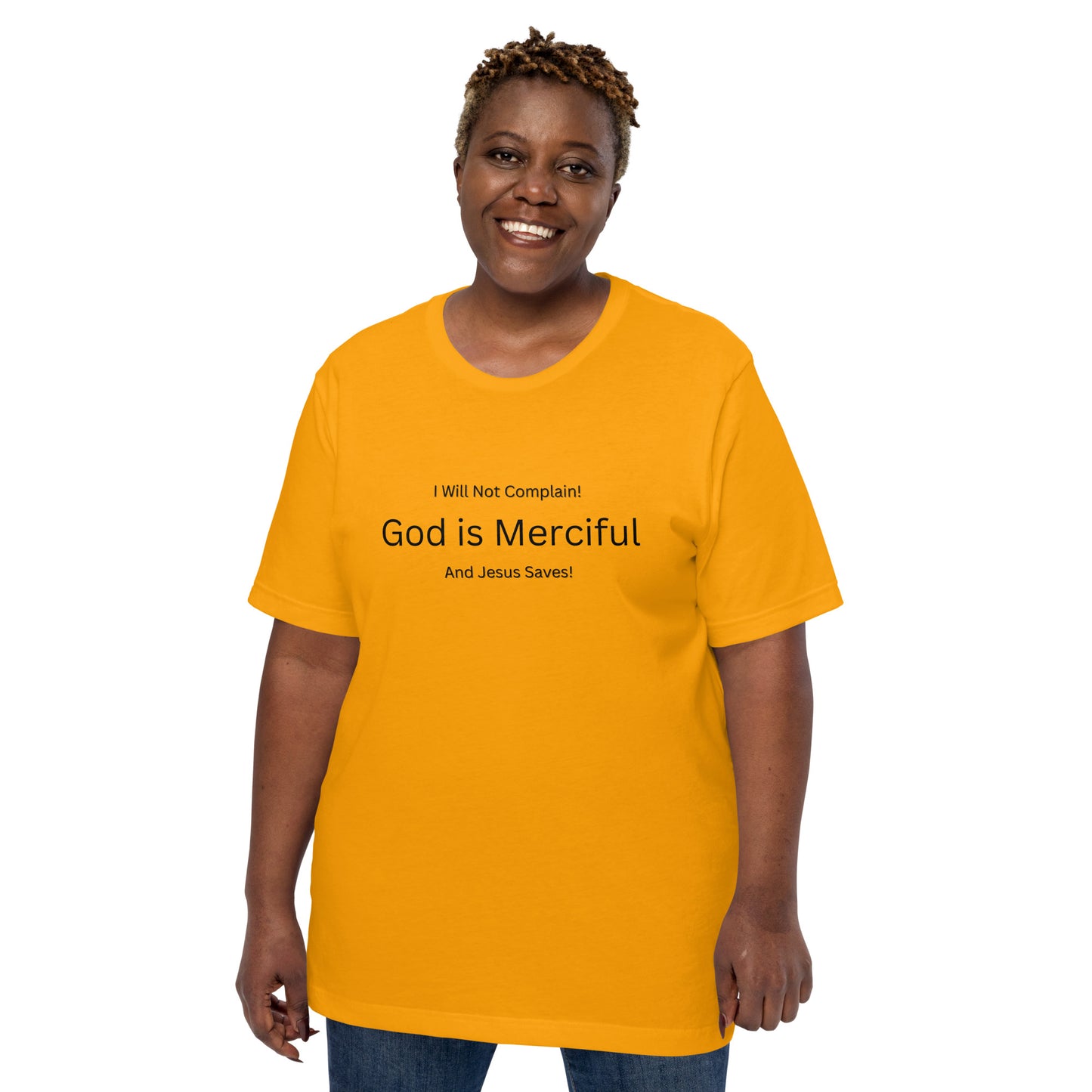 Christian Inspirational T-Shirt  Unisex Bella Canvas 3001