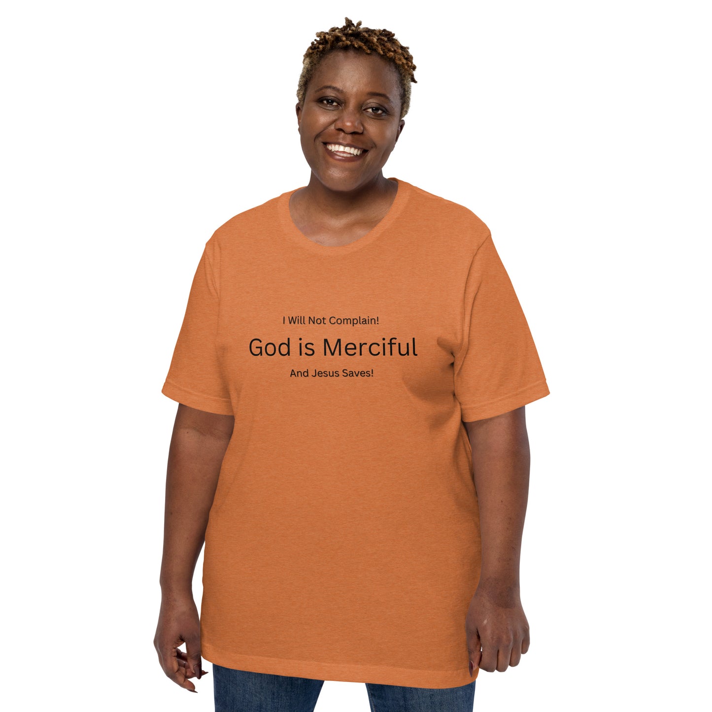 Christian Inspirational T-Shirt  Unisex Bella Canvas 3001
