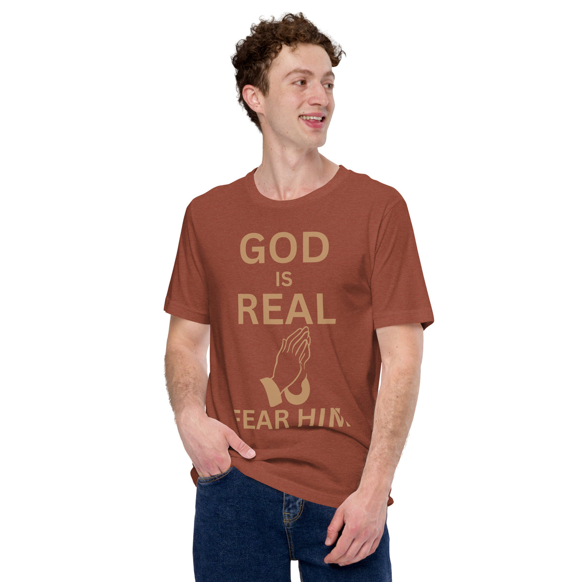 God Is Real Christian T-Shirt Unisex