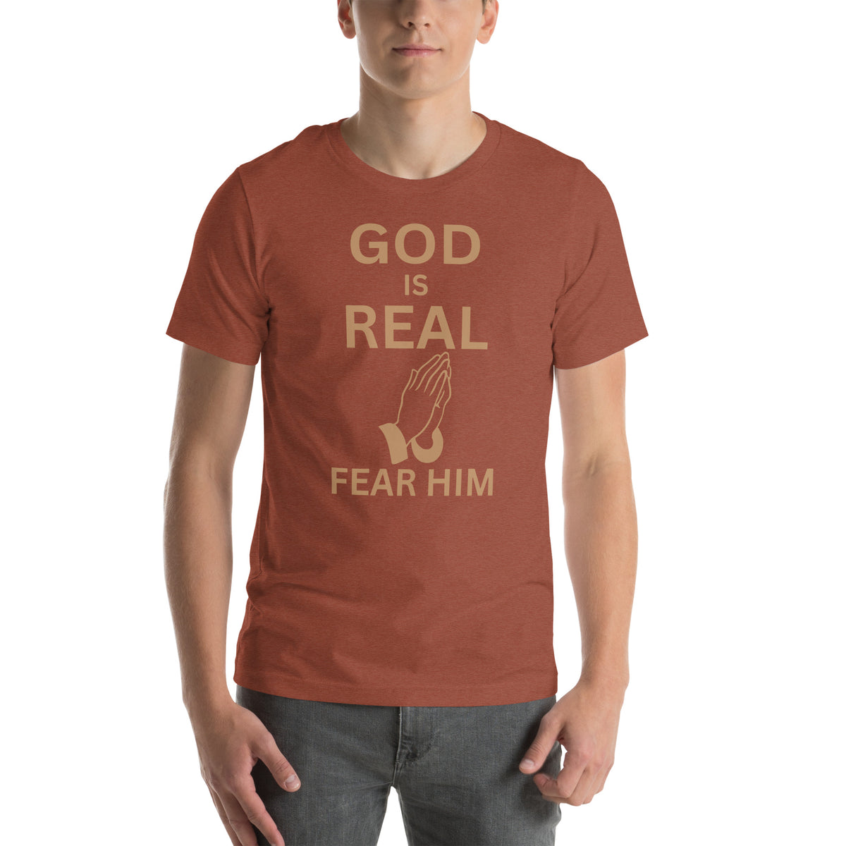 God Is Real Christian T-Shirt Unisex