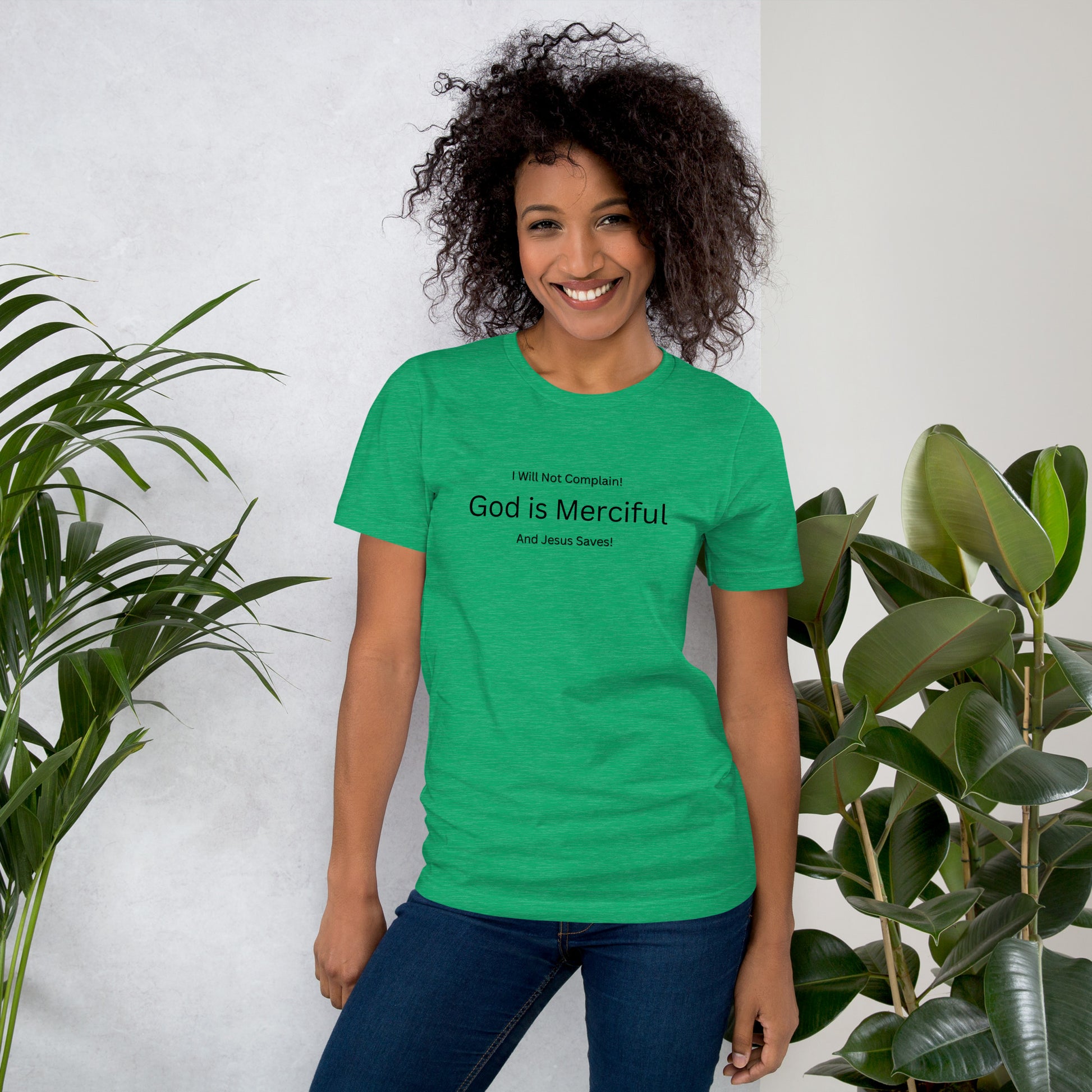 Christian Inspirational T-Shirt  Unisex Bella Canvas 3001