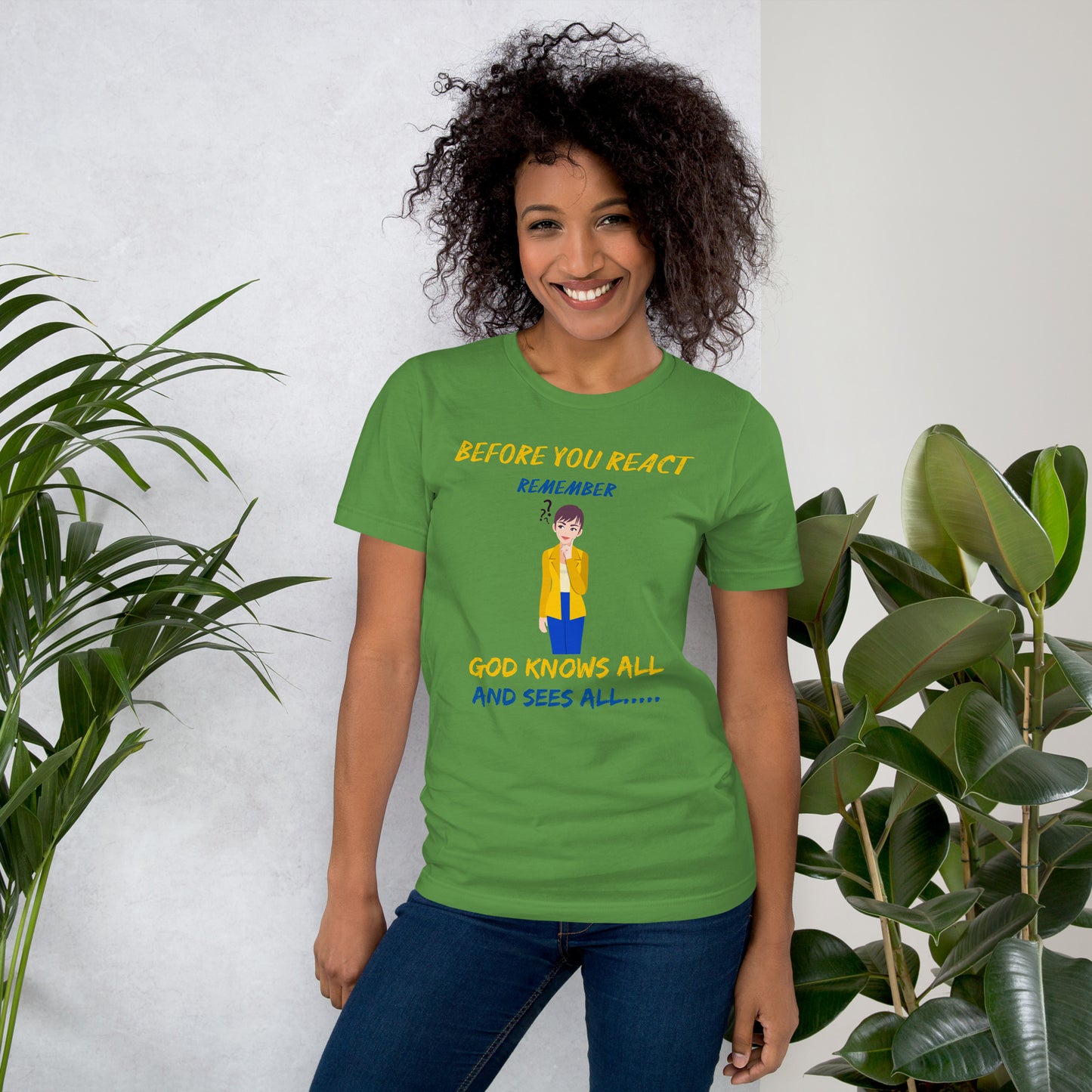 Christian Inspirational T-Shirt  Unisex Bella Canvas 3001