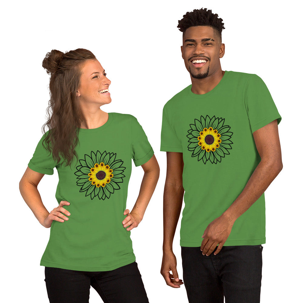 Sunflower Motivational T Shirt Unisex