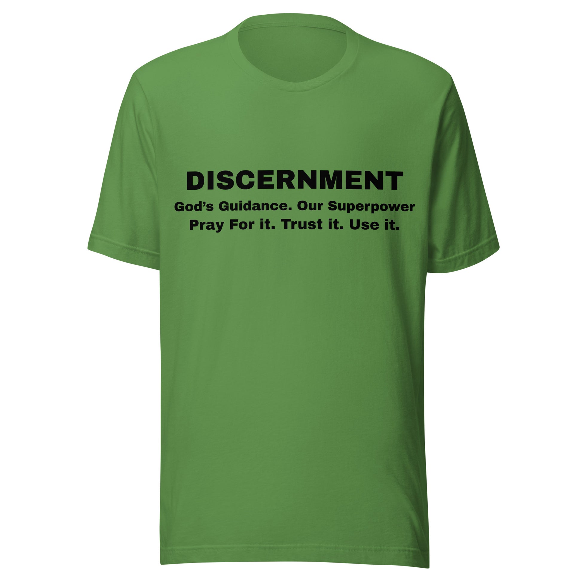 Discernment Christian T-Shirt | God's Guidance Faith Inspirational Unisex T Shirt