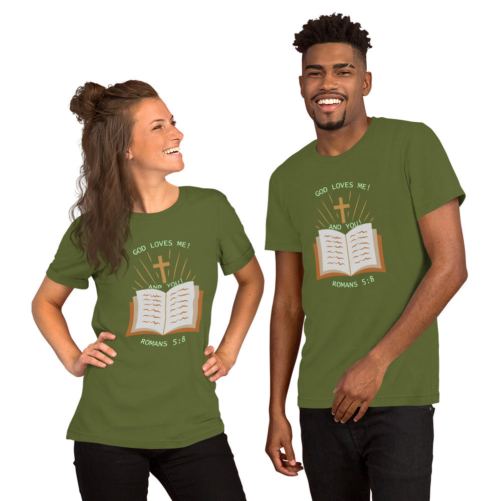 Christian Inspirational T-Shirt  Unisex Bella Canvas 3001