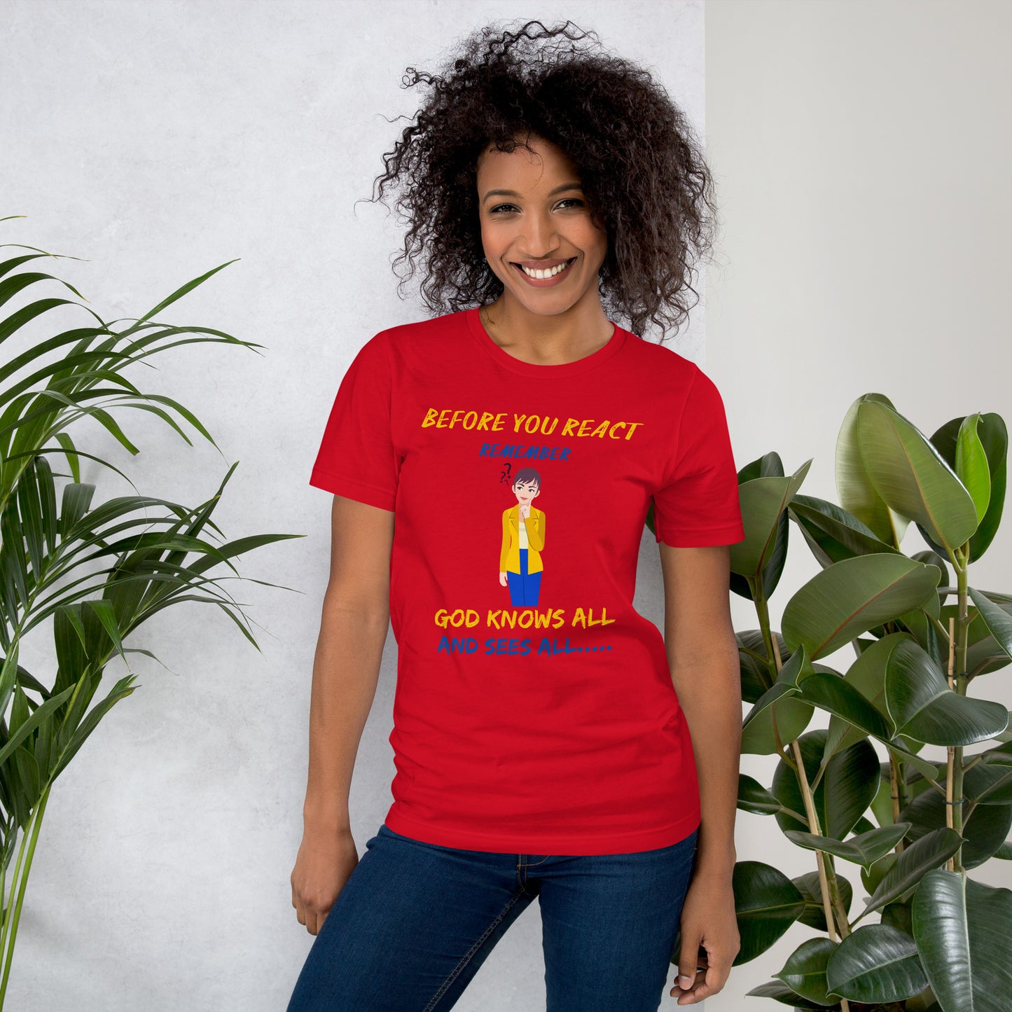 Christian Inspirational T-Shirt  Unisex Bella Canvas 3001