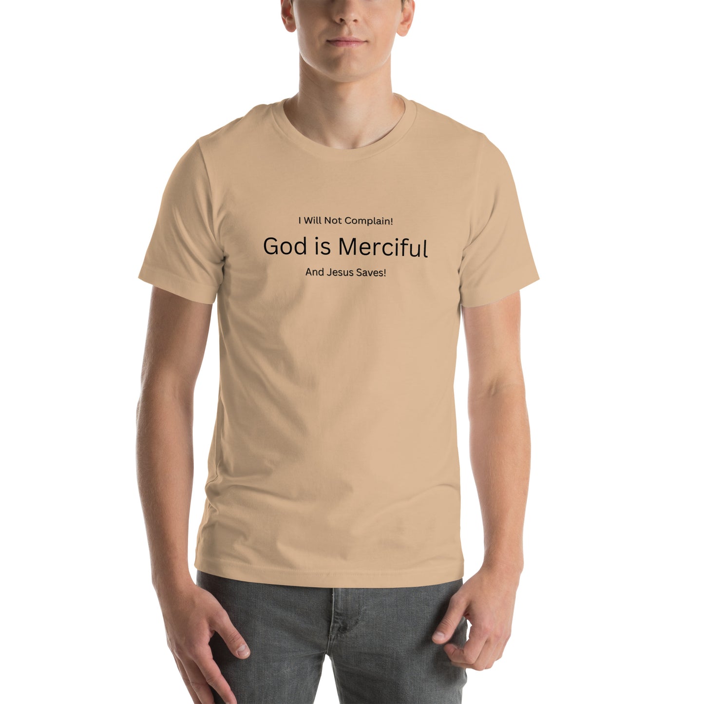 Christian Inspirational T-Shirt  Unisex Bella Canvas 3001