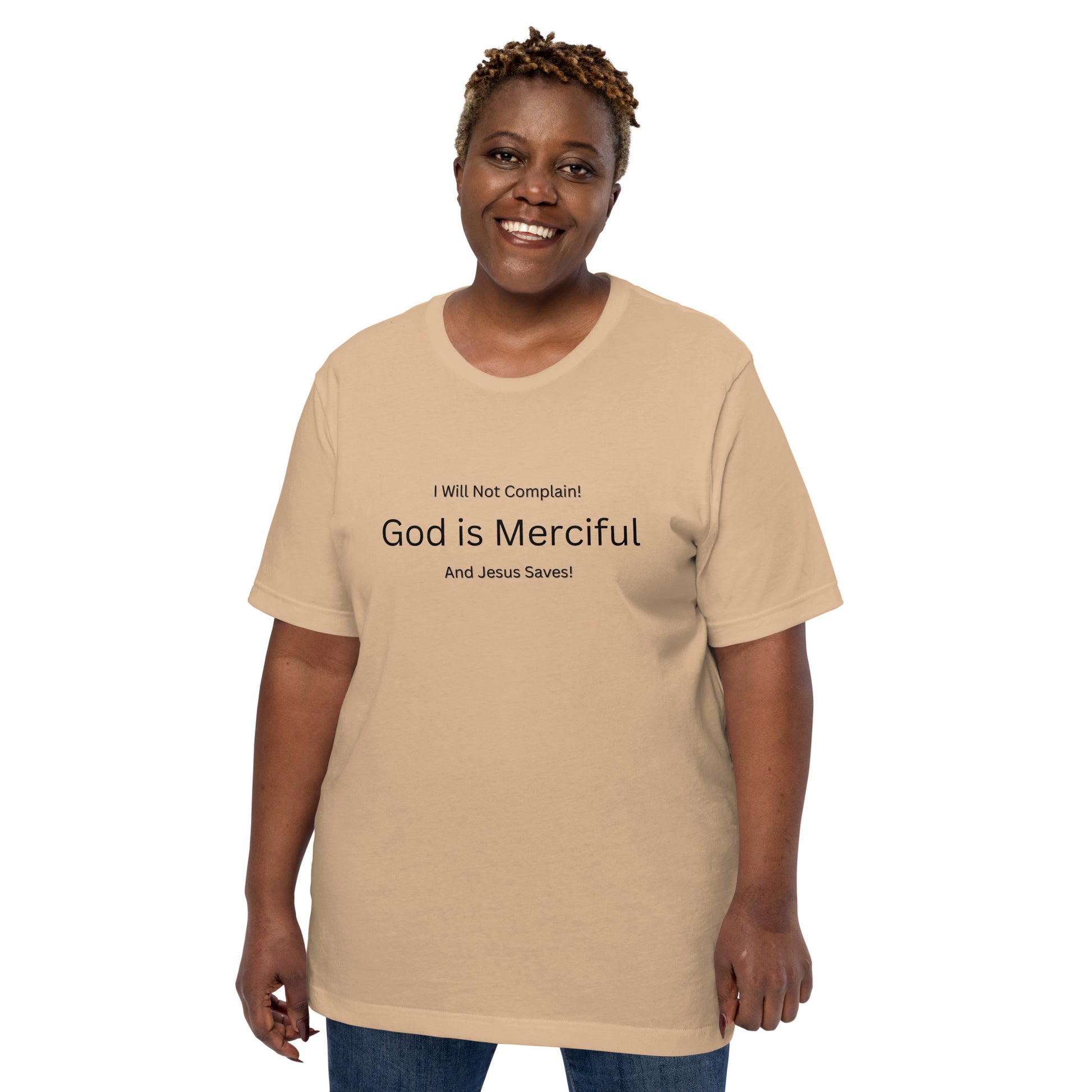 Christian Inspirational T-Shirt  Unisex Bella Canvas 3001
