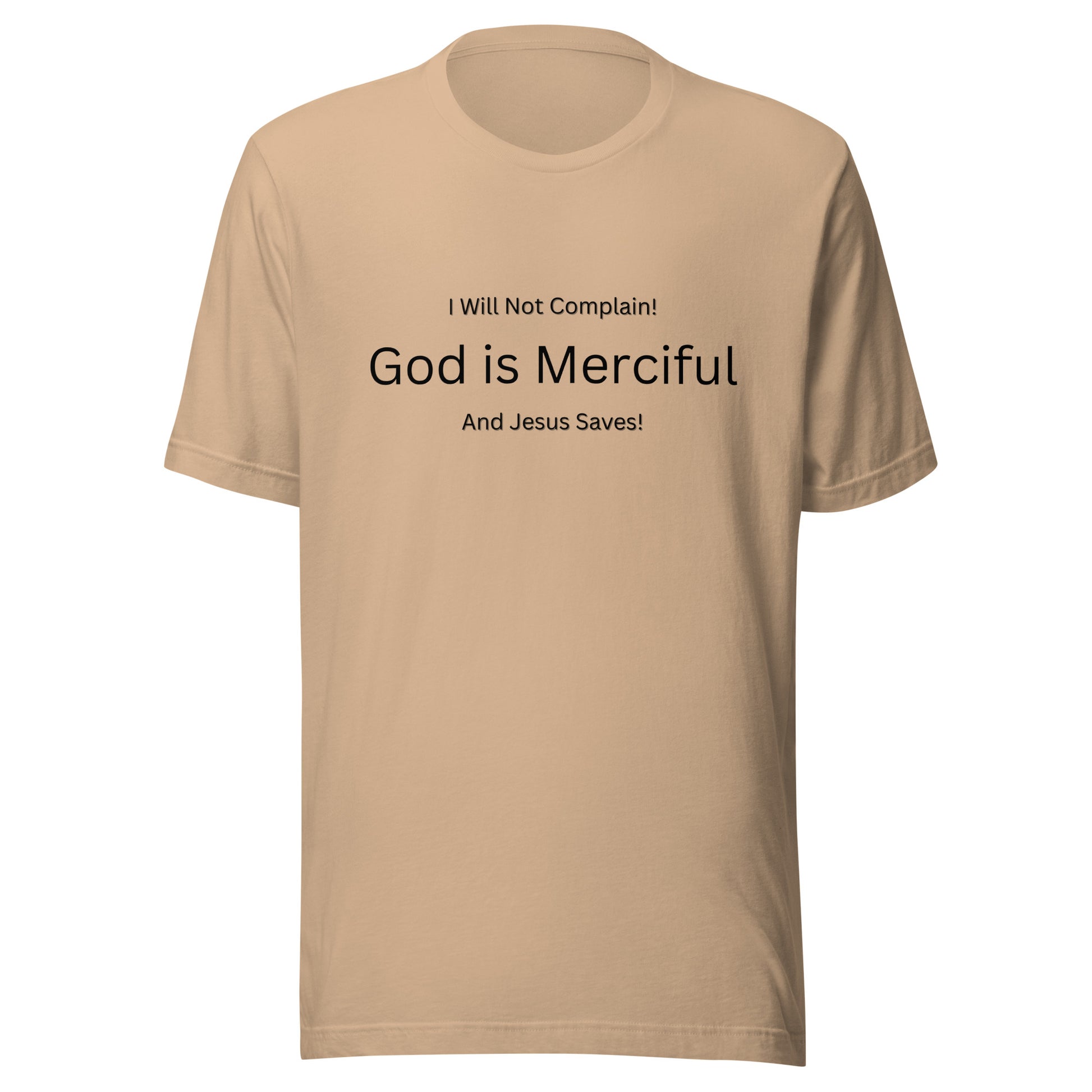 Christian Inspirational T-Shirt  Unisex Bella Canvas 3001