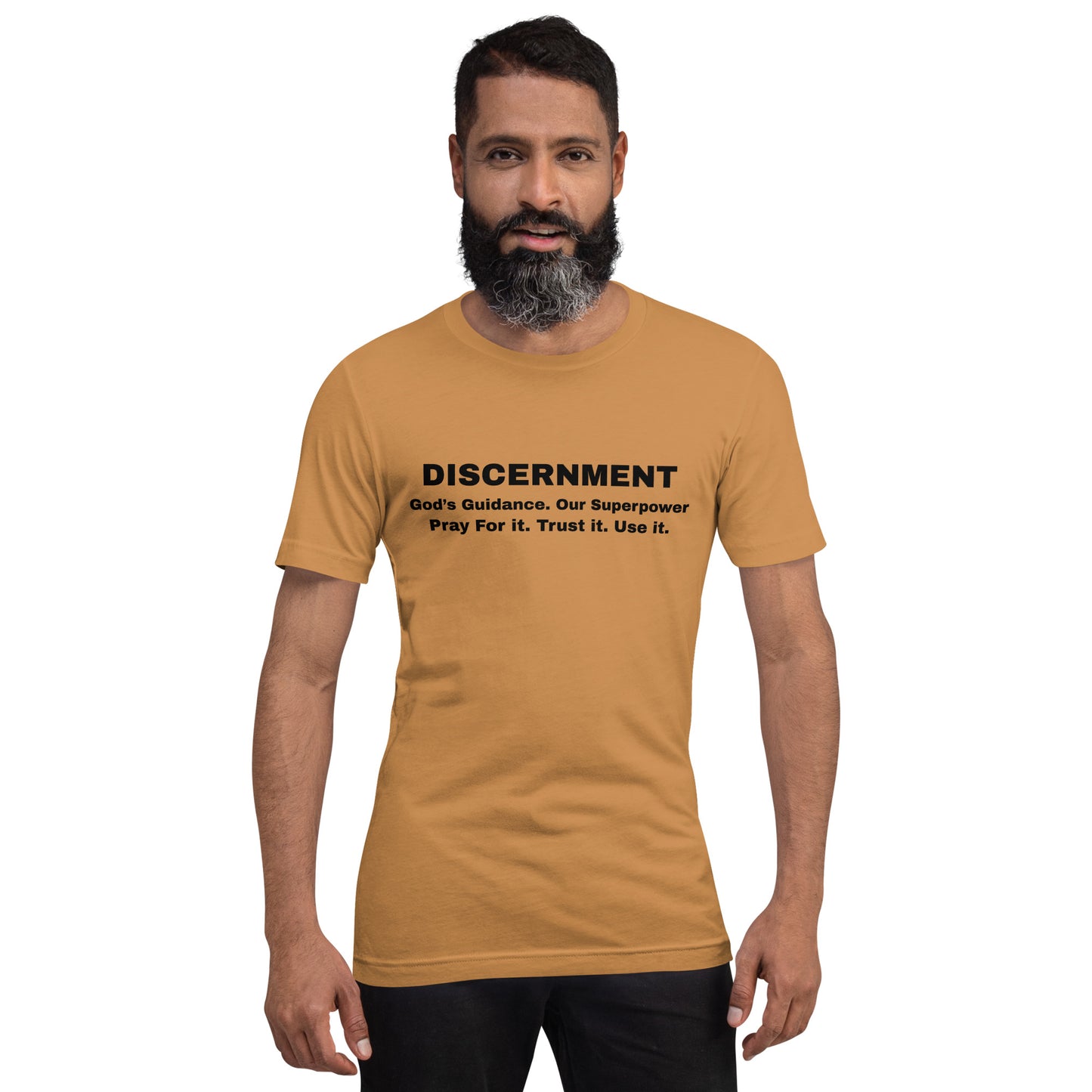 Discernment Christian T-Shirt | God's Guidance Faith Inspirational Unisex T Shirt